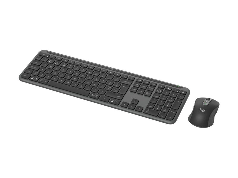 Logitech Signature Slim Combo MK950 - Tastatur & Maus Set - Full-Size - Universal - Grau