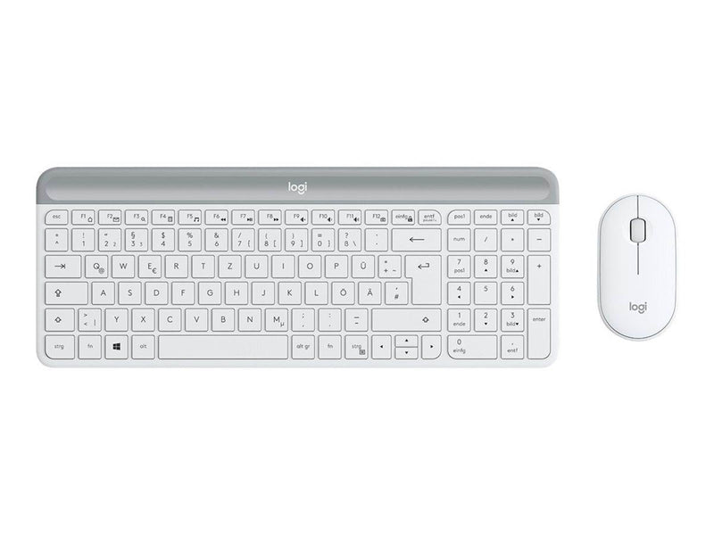 Logitech Slim Wireless Combo MK470 - Tastatur & Maus Set - Deutsch - Grau *DEMO*
