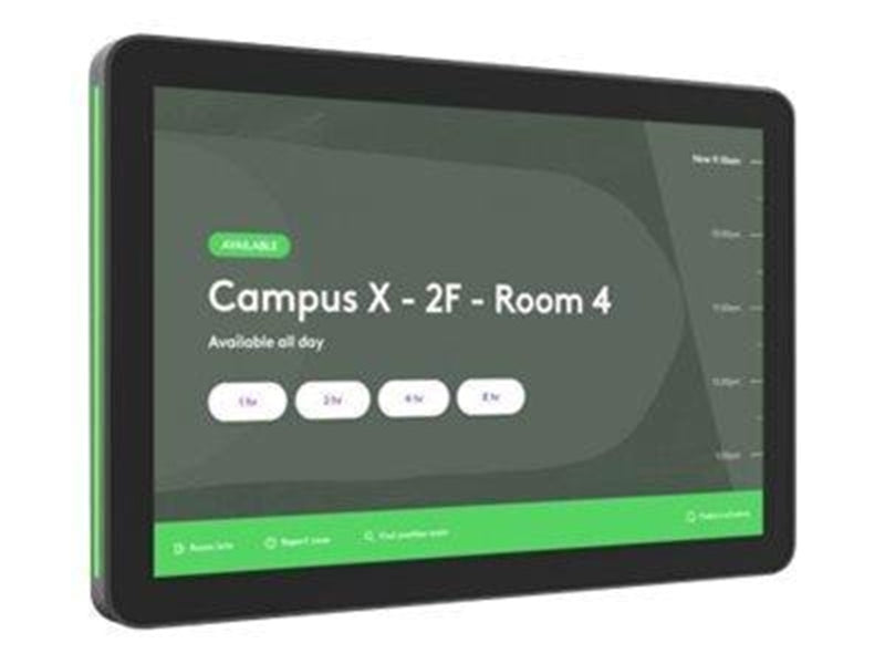 Logitech Tap Scheduler Purpose-Built Scheduling Panel for Meeting Rooms