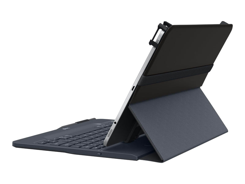 Logitech Universal - keyboard and folio case - QWERTY - Italian - Tastatur & Folio-Set - Italienisch - Schwarz