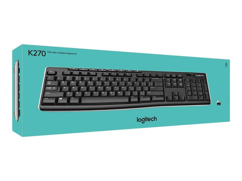 Logitech Wireless Keyboard K270 - Tastatur - Tschechisch