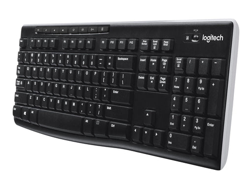 Logitech Wireless Keyboard K270 - Tastatur - Tschechisch