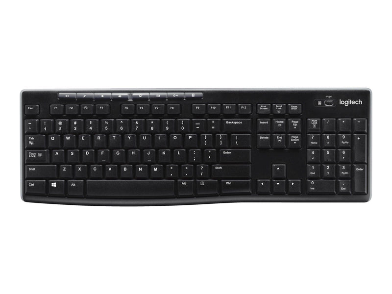 Logitech Wireless Keyboard K270 - Tastatur - Tschechisch