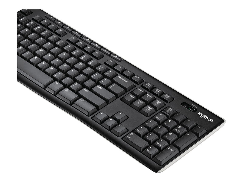 Logitech Wireless Keyboard K270 - Tastatur - Tschechisch