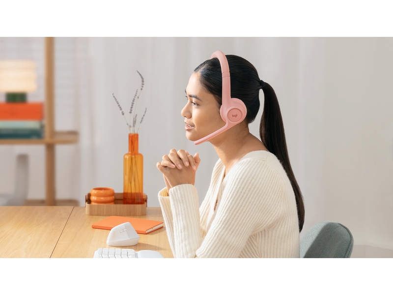 Logitech Zone 300 Wireless Headset - Pink