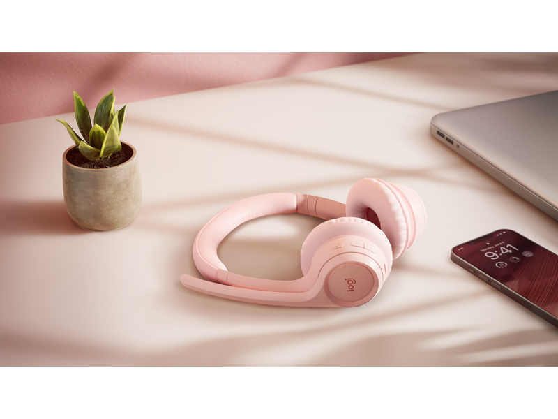 Logitech Zone 300 Wireless Headset - Pink