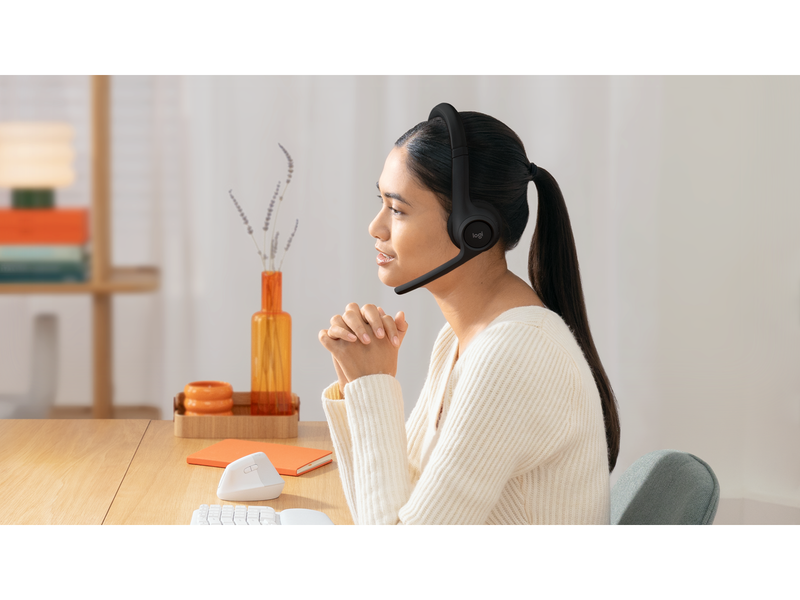 Logitech Zone 300 Wireless Headset - Schwarz