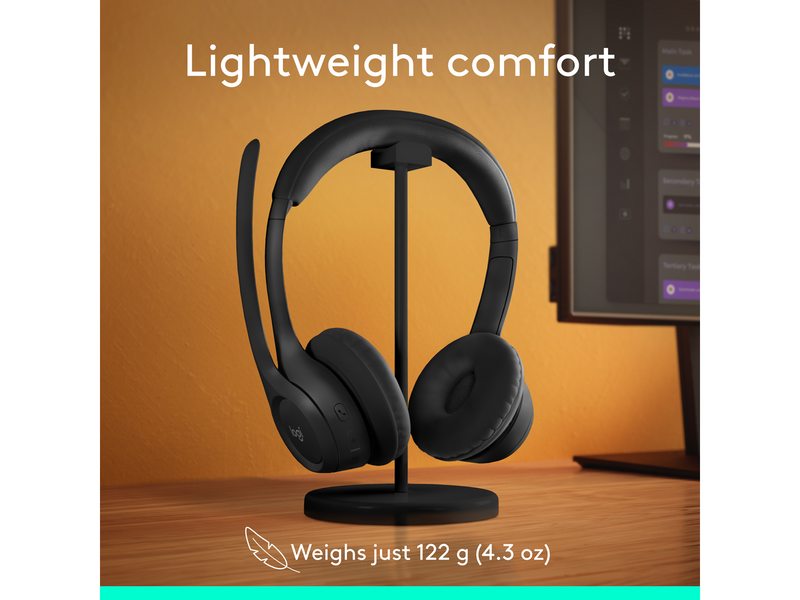 Logitech Zone 300 Wireless Headset - Schwarz