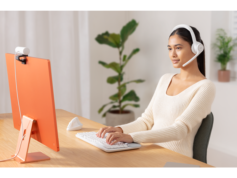 Logitech Zone 300 Wireless Headset - Weiß