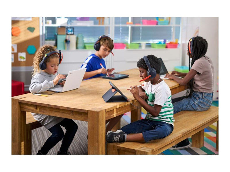 Logitech Zone Learn Over-Ear Wired Headset for Learners 3.5mm AUX - headset