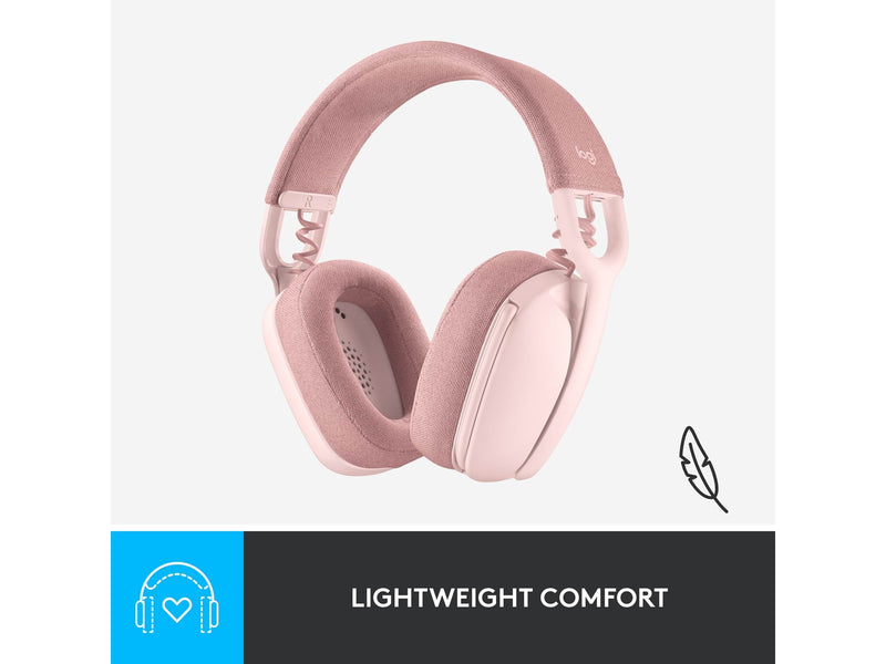 Logitech Zone Vibe 100 - Rose