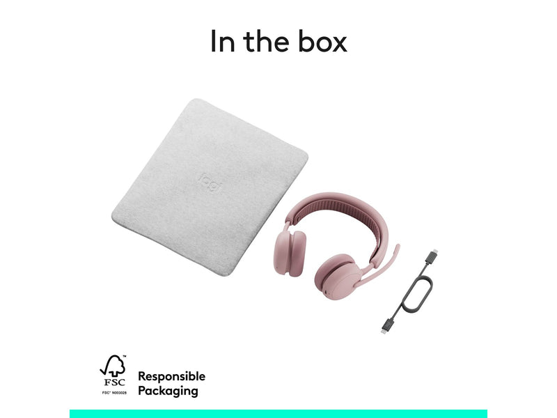 Logitech Zone Wireless 2 ES - Rose