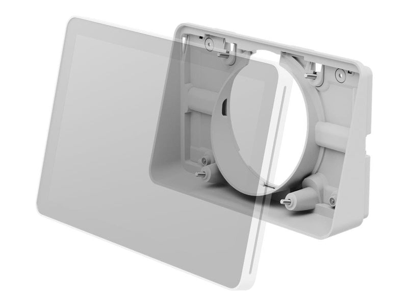Logitech - mounting kit - 14° viewing angle - for meeting room scheduling system - off-white - Max - recommended for