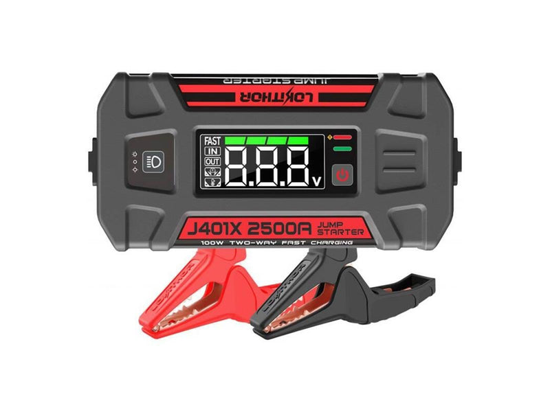 Lokithor Jump starter J401X - 2500A 12V 74Wh - 20000 mAh
