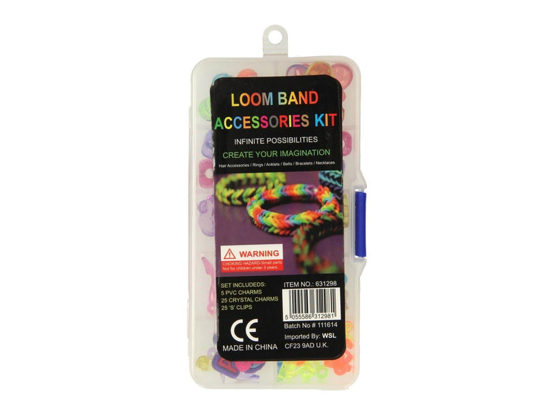 Loom Band Accessories Kit 55 pcs.
