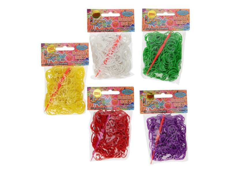 Loom Fragrance bands 300pcs. (Assorted)