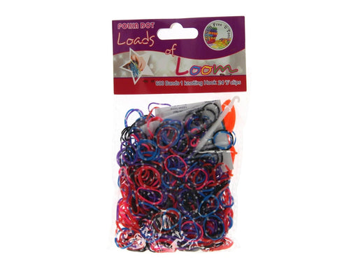 Loom bands Polka Dots Set 600pcs.