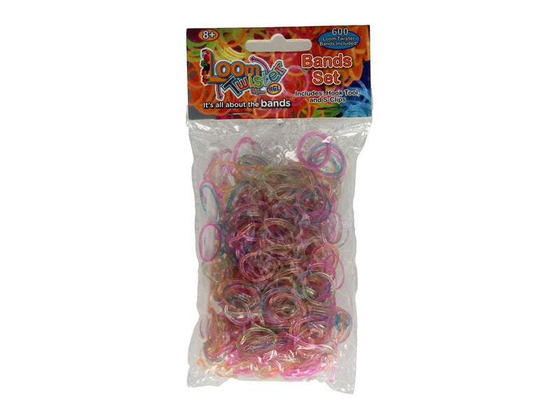 Loom bands Set 600 pcs. - Assorted