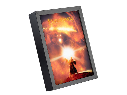Lord of the Rings - LED Framed Print - Bild
