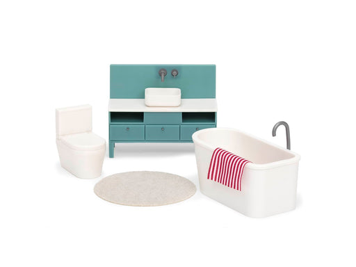 Lundby basic bathroom set