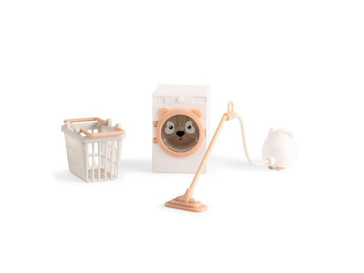 Lundby tøjvask m/støvsuger vaskemask & kurv
