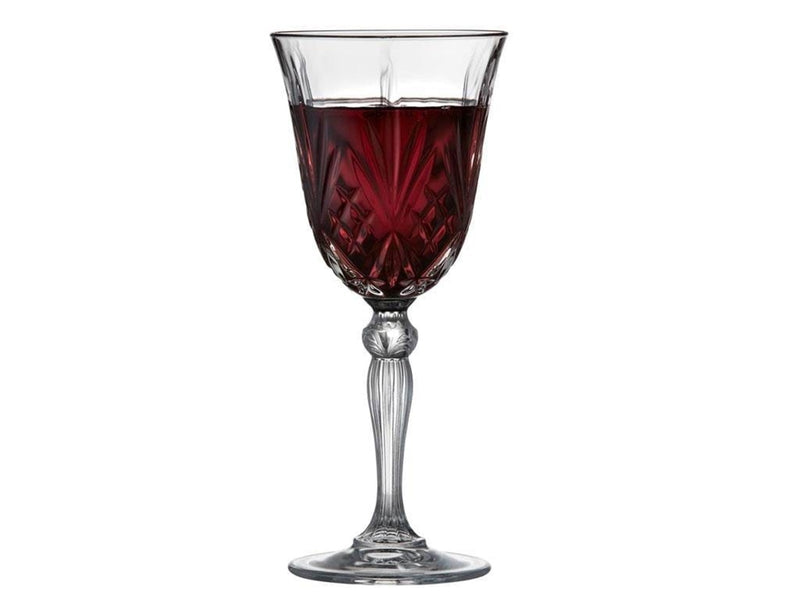 Lyngby Glas - Crystal Clear Melodia Red Wine Glass 27 cl - Set of 4 (916098)