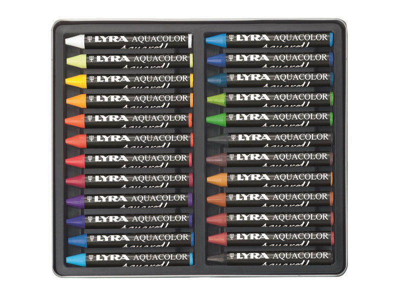 Lyra Aquacolor Metal Case 24 pcs