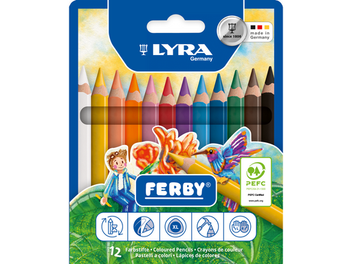 Lyra Ferby Lacquered 12 pcs BL