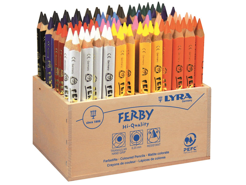 Lyra Ferby Lacquered Wood display 96 pcs