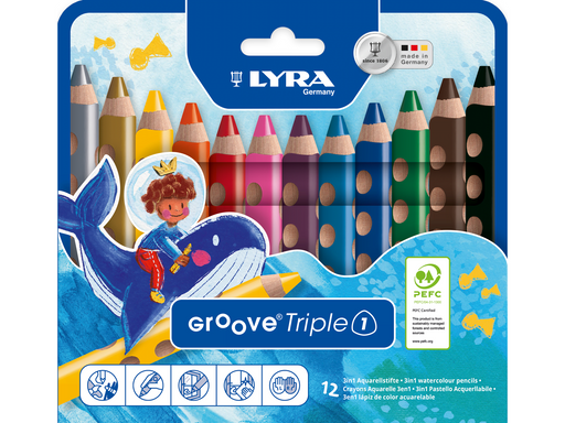 Lyra Groove Triple 1 12 pcs