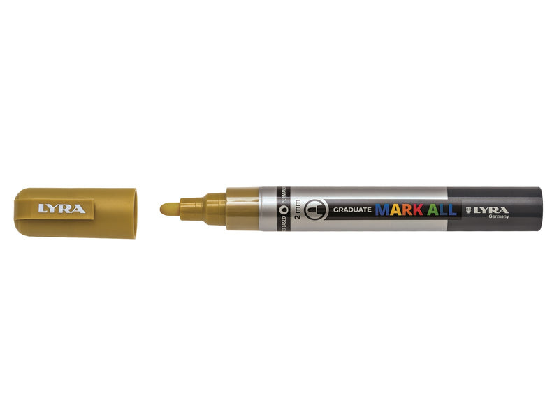 Lyra Mark All 2 mm Gold