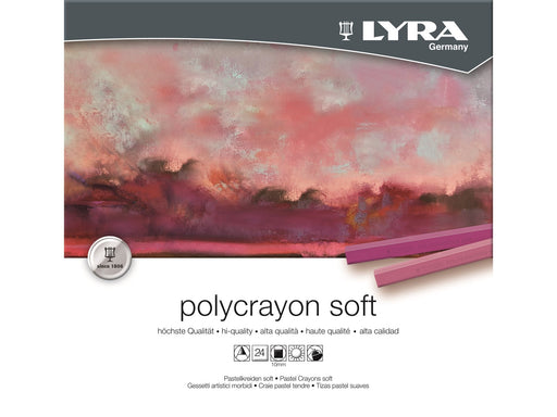 Lyra Polycrayons Soft in box 24 pcs