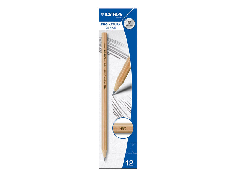 Lyra Pro Natura Graphite HB 12-pack