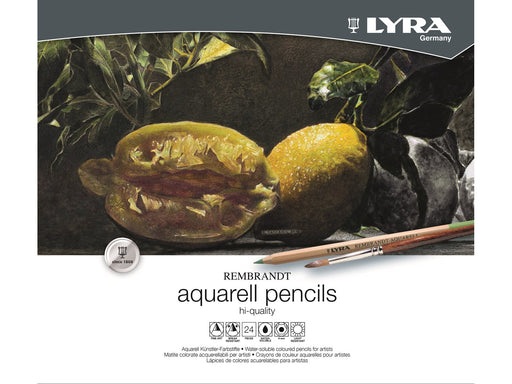 Lyra Rembrandt Aquarell Tin Box 24 pcs