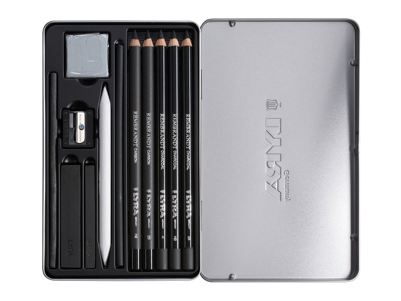 Lyra Rembrandt Charcoal set 11 pcs