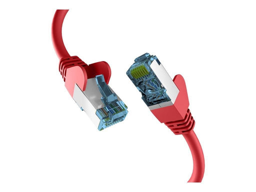 M-CAB EFB-Elektronik patch cable - 10 m - red - Rot - 10m