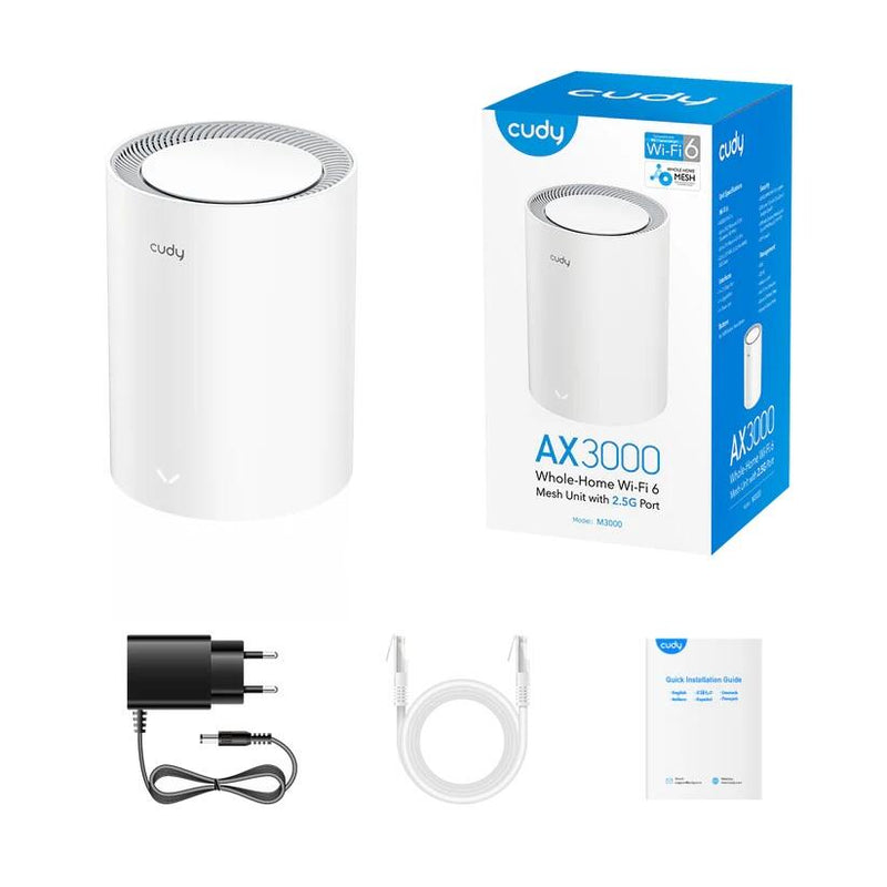 cudy WLAP AX3000 Wi-Fi 6 Mesh 2.5G Solution