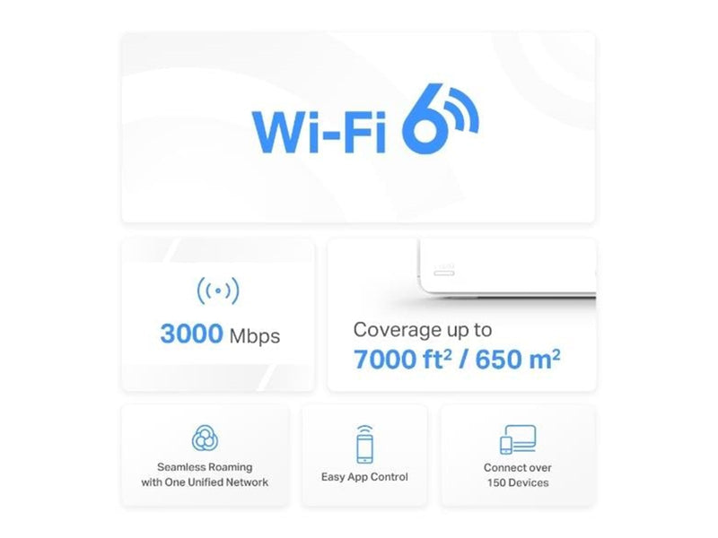 MERCUSYS Halo H80X (3-pack) - Mesh router