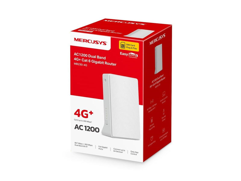 MERCUSYS MB230-4G wireless router - Wireless router