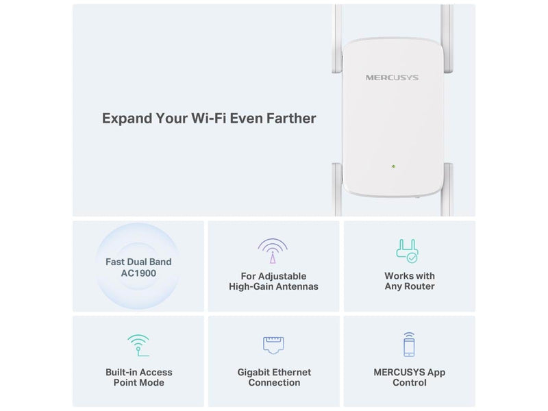 MERCUSYS ME50G Wi-Fi Range Extender