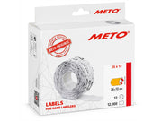 METO Price labels 26x12 flour orange 12 rls/1000