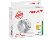 METO Price labels 26x16 flour orange 12 rls/1000