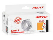 METO Price labels 29x28 flour orange 5 rls/1000