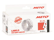 METO Price labels 29x28 flour red 5 rls/1000