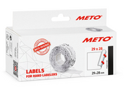 METO Price labels 29x28 white 5 rls/1000