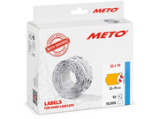 METO Price labels 32x19 flour orange 10 rls/1000
