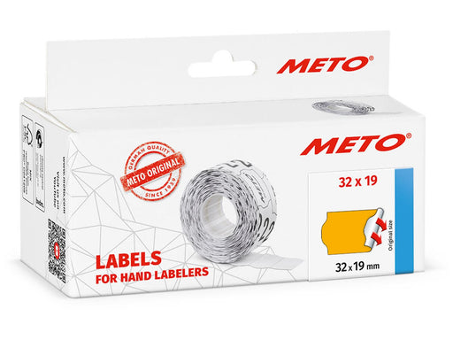 METO Price labels 32x19 flour orange 5 rls/1000