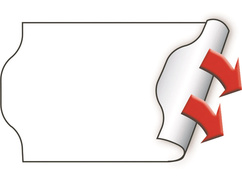 METO Price labels 32x19 white 5 rls/1000