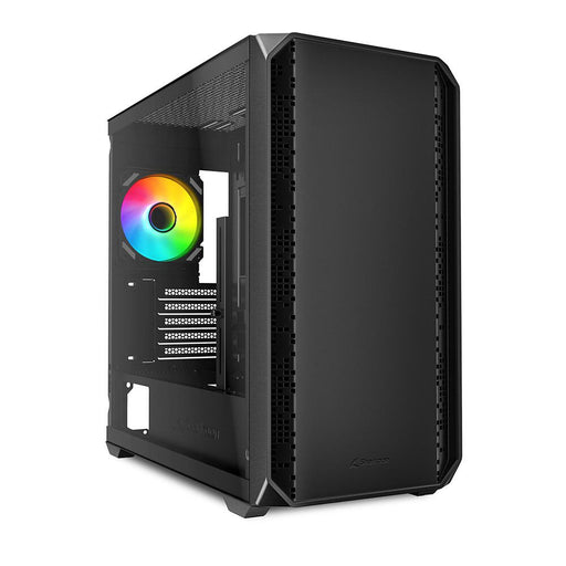 Sharkoon PC Gehäuse MK2 RGB Black Micro-ATX schwarz