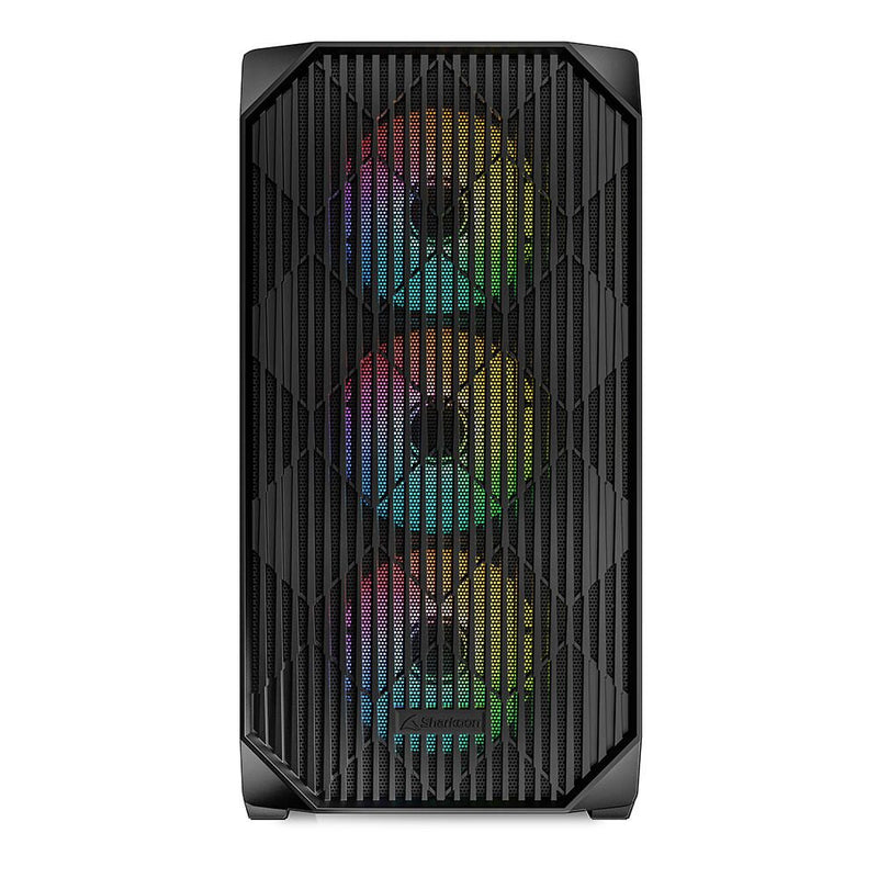 Sharkoon PC Gehäuse MK3 RGB Black Micro-ATX schwarz